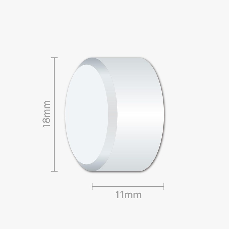 Harukado 3596 Carall Savon Time Clip, Refill, Whitey Shower