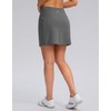 Women's Golf Skirts Skort 4 Side Pockets High Waisted Stretchy