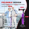 BigAlex Folding Walking Cane with Two Led Lights for Elderly