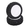 2pcs RC Car Front Tyre 12mm Hex Wheel RC Car