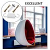 BESPORTBLE 1 Set Heavy Duty Egg Chair Spring Hook: Swing