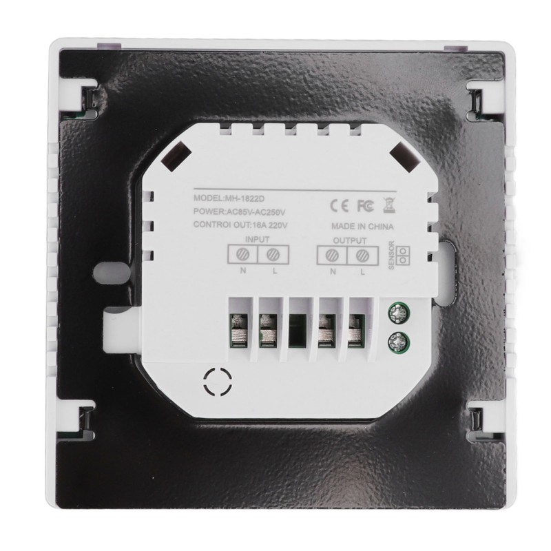 Smart Thermostat Backlit Touch Screen Dual Control Temperature Controller for