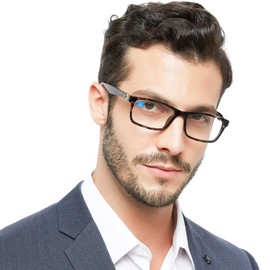 OCCI CHIARI Blue Light Blocking Reading Glasses Men modern Readers 1.0(1.0 1.25 1.5 1.75 2.0 2.25 2.5 2.75 3.0 3.5 4.0 5.0 6.0)