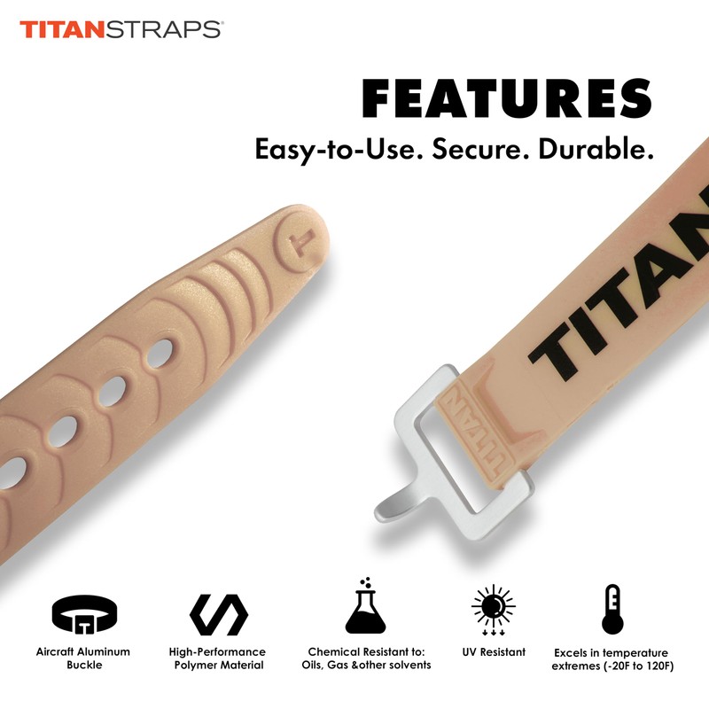 Titan Industrial Straps – Safety Strap Set to Secure Splits,
