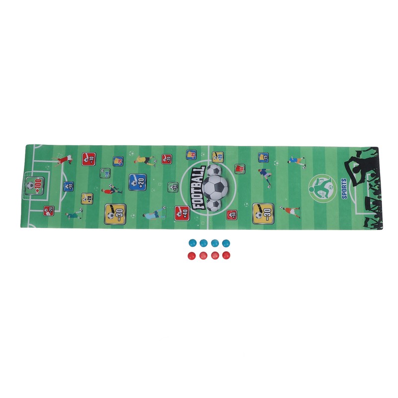 Table Curling Ball Portable Interactive Puzzle Multiplayer Plastic Steel Nonwoven