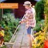 MOKIDO 30 cm Wire Broom, Durable Wire Broom for Moss