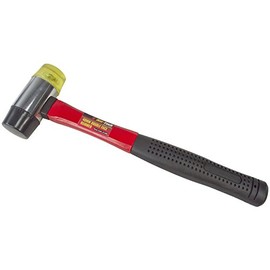 40mm DOUBLE FACE HAMMER - FIBREGLASS SHAFT
