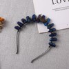 Women's Raw Crystal Crown Headband Boho Quartz Moon Goddess Headpiece