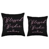 Blessed Birdie Throw Pillow