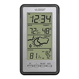 La Crosse Technology WS-9230U-IT-Int Digital Forecast Thermometer with Temp and Humidity