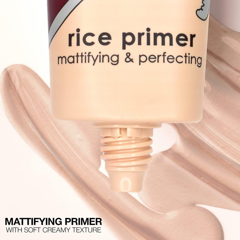 Palladio Rice Primer - Prebase Matificante para Todo Tipo de