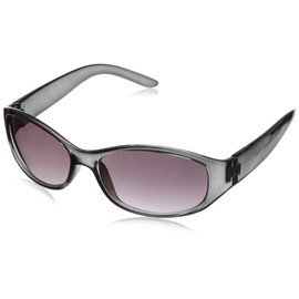 Fashion Glass 7773 Women's Sunglasses, smoke half (frame smoke)