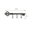 FantasHome Classic Wall Mounted Key Holder Hook Rack, Vintage Key