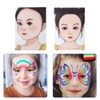 Lwuey Face Painting Exercise Board, Face Make-Up Stencil Make Up