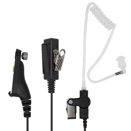 APX 6000 XPR7550e radio Earpiece with mic, 2-Wire Surveillance Headset with PTT Mic Compatible for Motorola APX6000 APX7000 APX8000 XPR6350 XPR6550 XPR7350 XPR7550 DP4600e DP4800e walkie Talkies 2Pack