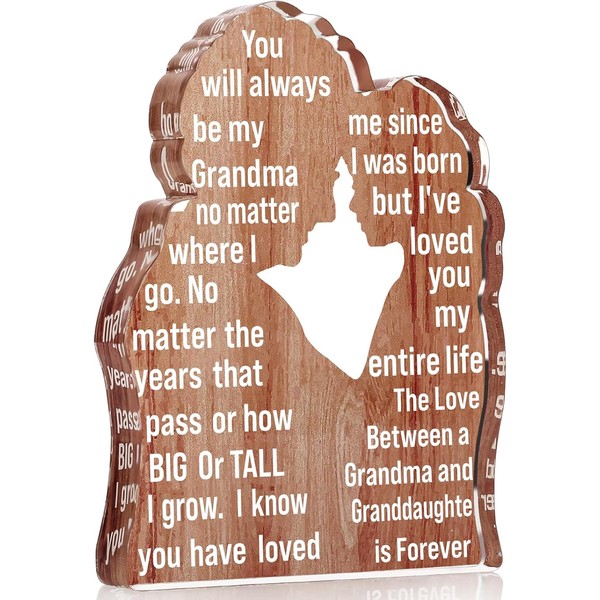 xipixiao Grandma Gifts from Granddaughter Birthday for Grandmother Christmas Best