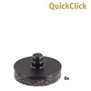 Wagner QuickClick® Felt Gliders, Furniture Glides, Chair Glides, Set of