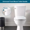 Hibbent Toilet Handle Replacement Kit For American Standard/Mansf - White-