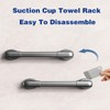 Suction Cup Towel Bar, Suction Towel Bar for Shower, Towel