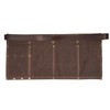 Heavy Duty Tool Apron with Hammer Loop,Waxed Canvas Waist Work