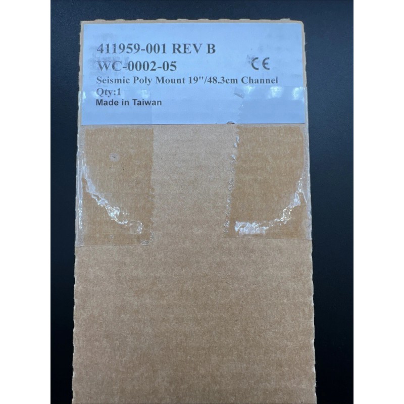 GCX Seismic PolyMount 19" / 48.3CM WC-0002-05 CHANNEL 411959-001 REV