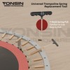 YONSIN 5 Inch Trampoline Springs Heavy Duty with Swivel &