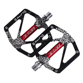 KOMBIUDA 2pcs Bike Pedals Heavy Duty Bearing Treadles Non- Design for Enhanced Stability and Power to Install for All Cycling Enthusiasts