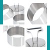 INOXPRAN Stainless Steel Cookie Cutters Set of 3 Round inoxydable-8