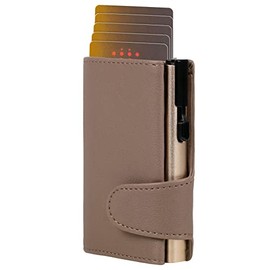 ClickSafe Unisex Coin Purse Travel Accessory Wallet, gray