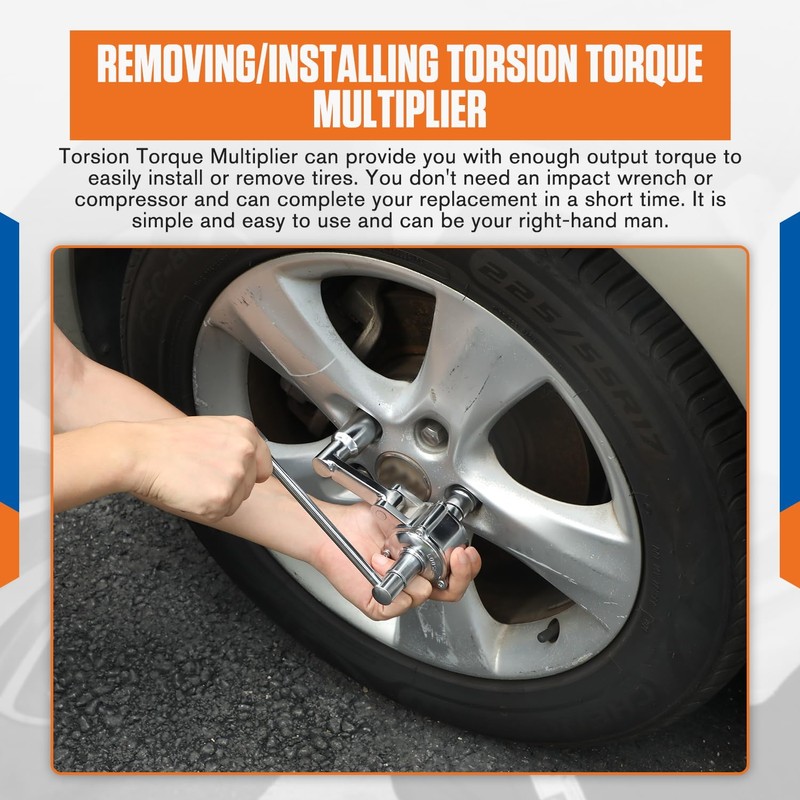 Autory Torque Wrench Lug Nut Removal Tool 1:16 Heavy Duty
