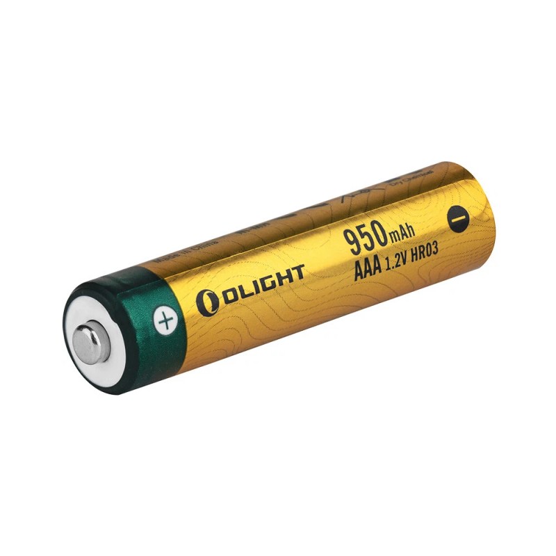 Olight High Capacity B Pro AAA Rechargeable Ni-MH Batteries 9500mAh,