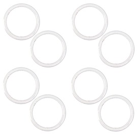 MKUJOO 8 Pack 8-Inch T9 LED Round Circline Lamp, Circular Light Ceiling Light 14w, Clear Cover 1540 Lumens,6000K Daylight,G10Q 4-Pin Base Super Bright to Replace FC8T9 Fluorescent Light