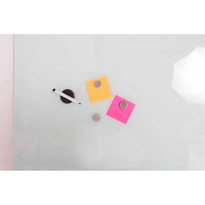 Smith & Oliver Oliver Smith-Glass Dry Memo, Whiteboard/White Board, Infinity,