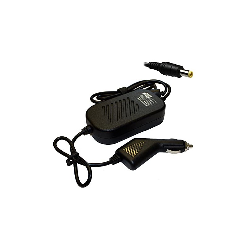 Power4Laptops DC Adapter Laptop Car Charger Compatible With MSI Gaming