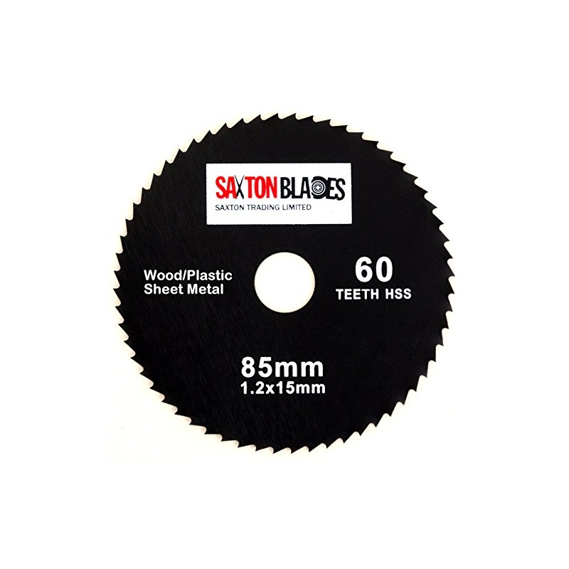 Saxton 85mm HSS Circular Saw Blade Pack A Worx Worxsaw