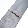 Swank T0140 Baseball Bat Tie Bar (Black with Ball), Brass,