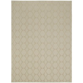 Garland Rug Sparta Non Slip Polypropylene 5 Ft. X 7 Ft. Biege Tan Area Rug- Ideal for Living Rooms & Hallways, Stylish & Durable for High-Traffic Areas
