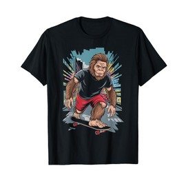 Skateboarding Bogfoot Skateboard Skater Art Skateboarder T-Shirt