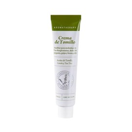 Crema de Tomillo, Aromaterapia con Aceites Esenciales de Tomillo, Limón y Tea Tree, 60ml