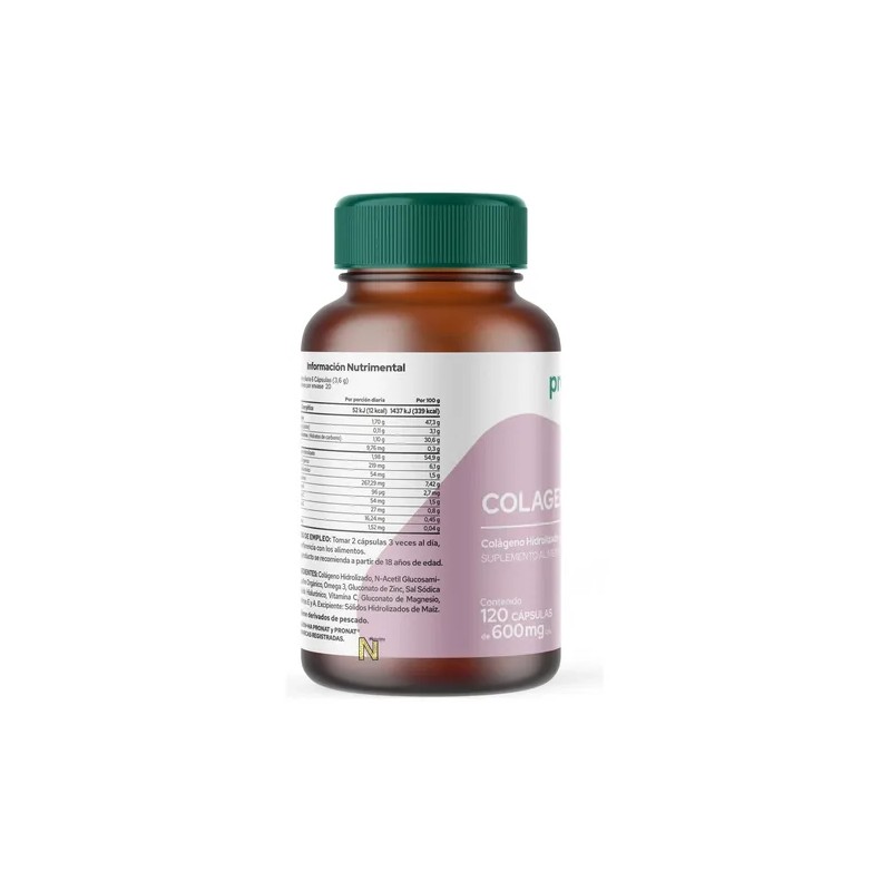 Colagen+ha (120 Caps) Pronat Ultra