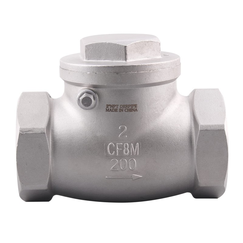 DERPIPE 2 Inch Swing Check Valve - WOG 200 PSI