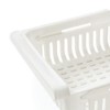 Fridge Drawer Organizer, 4PCS Retractable Drawer Refrigerator Storage Box,Unique Design