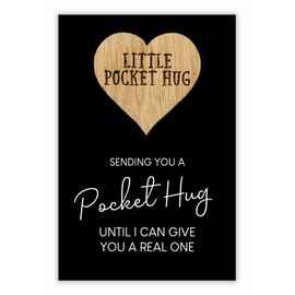 A Little Pocket Hug Token, Thinking of You | Long Distance Hug Thoughtful Gift | Friendship Keepsake | Birthday Hug | Letterbox Gift | Encouragement Token | Small Token of Love | Positive Gift