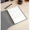 FILOFAX Personal Size Organizer Refill Storage Binder, 7.08-inch Height, Grey