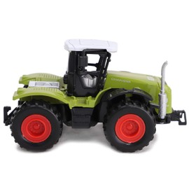 Toyland® 10cm Pull Back Die Cast 4x4 Farm Tractors - Assorted Colours - 1 Chosen At Random - Boys Farm Vehicles