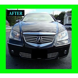 312 MOTORING Compatible With ACURA RL 2005-2008 CHROME GRILLE GRILL KIT 2006 2007 05 06 07 08 TECH TECHNOLOGY SH