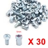 sourcing map Pack of 30 5 mm Thread Motorcycle Scooter