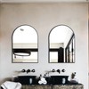 Arched Bathroom Mirror for Wall, Mirror for Vanity,30''x20'' Large Wall