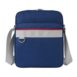 AWONGAHI School Bag, Shoulder Bag, Student Bag, High School Girls, Middle School, School Commute, Shoulder Bag, Uniform, JK Bag, Fashion, Large Capacity, navy + red