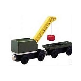 Generic Breakdown Train - Genuine Replacement for Thomas & Friends Wooden Railway by Learning Curve Breakdown Train - LC99067 Older Model